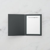 かわいい狼の恋人に文字を追加 カード (内部)