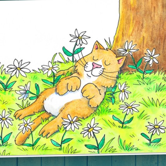 かわいい猫あいさつ カード