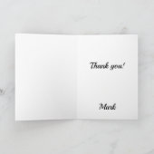 かわいい猫ありがとう シーズンカード (内部)