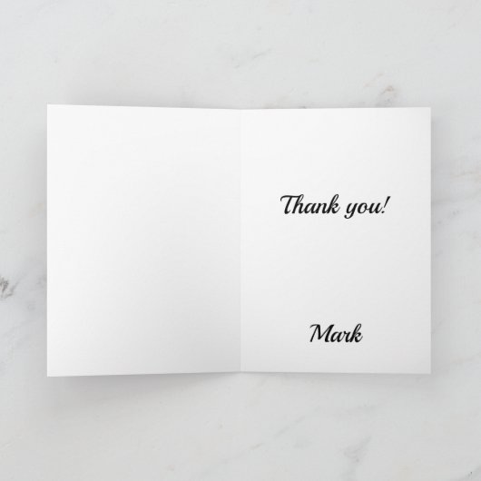 かわいい猫ありがとう シーズンカード (内部)