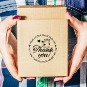 かわいい猫ありがとう ラバースタンプ