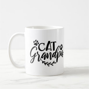 かわいい猫おじいちゃんペットおじいさん コーヒーマグカップ