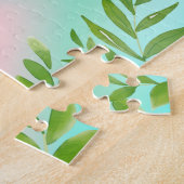 かわいい猫かぼちゃカラフル ジグソーパズル (側面)