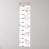 かわいい猫かわいいの成長図 ポスター (正面)