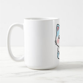 かわいい猫がおいしそうに飲み物を飲んでいる コーヒーマグカップ