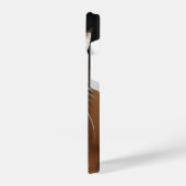 かわいい猫がパンチを投げる iPhoneケース (左側面)