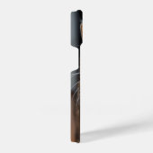 かわいい猫がパンチを投げる iPhoneケース (右側面)