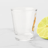 かわいい猫が名前を付ける ショットグラス (左)