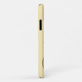 かわいい猫が名前を付ける|ベージュ Case-Mate iPhoneケース (裏面/右)