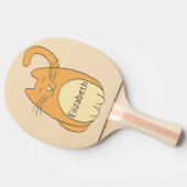 かわいい猫が名前を付ける 卓球ラケット (横)