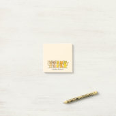 かわいい猫が多パーソナライズされたい ポストイット (デスク上)