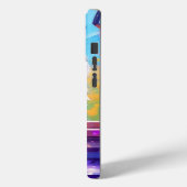 かわいい猫が窓辺に座る愛アート Case-Mate iPhoneケース (裏面 / 左)