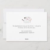 かわいい猫たちおもしろいがカロリングする季節 シーズンカード (裏面)