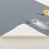 かわいい猫たちがマンガの音楽を子猫に シェルパブランケット (3/4)