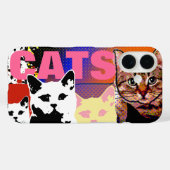 かわいい猫たちガーリー Case-Mate iPhoneケース (裏面 (横))