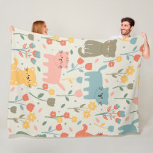 かわいい猫たちシームレスなパターン