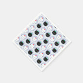 かわいい猫たちパーティー帽子 スタンダードカクテルナプキン (角)