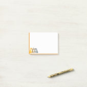 かわいい猫たち歌う動物の芸術 ポストイット (デスク上)