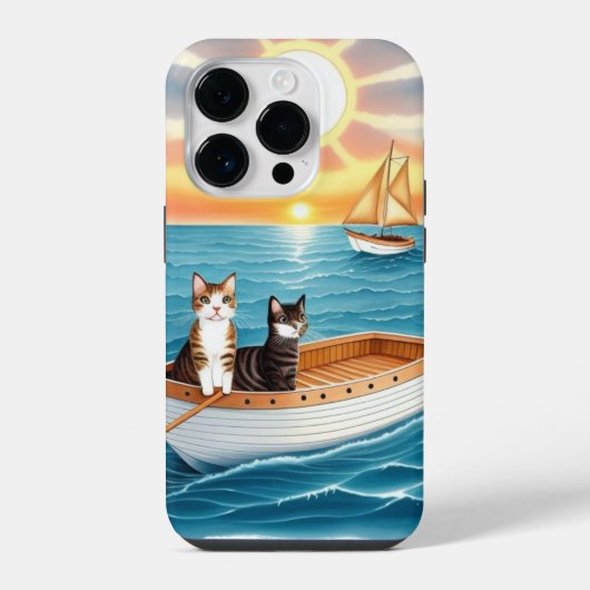 かわいい猫たち2 iPhoneケース (裏面)