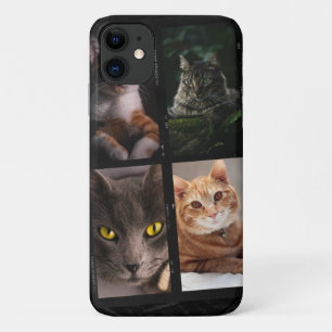 かわいい猫たち3匹の写真ペット iPhone 11 ケース
