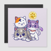 かわいい猫たち3匹 (正面/裏面)