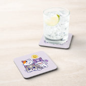 かわいい猫たち3匹 コースター (右側)