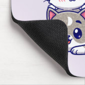 かわいい猫たち3匹 マウスパッド (コーナー)