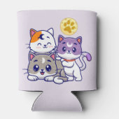 かわいい猫たち3匹 缶クーラー (裏面)
