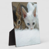 かわいい猫たち フォトプラーク (側面)