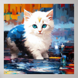 かわいい猫たち ポスター