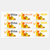 かわいい猫たち ラベル (シート)