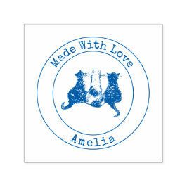 かわいい猫たち – 愛する人の心をつかむ セルフインキングスタンプ