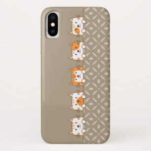 かわいい猫たち iPhone X ケース