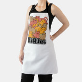 かわいい猫ちゃんデザイン – かわいい猫アート エプロン (インサイチュ)