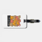 かわいい猫ちゃんデザイン – かわいい猫アート ラゲッジタグ (裏面横)