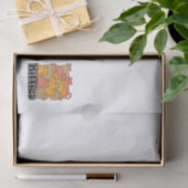 かわいい猫ちゃんデザイン – かわいい猫アート 薄葉紙 (ギフト)