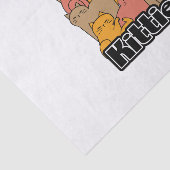 かわいい猫ちゃんデザイン – かわいい猫アート 薄葉紙 (詳細)