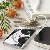 かわいい猫ちゃん キーホルダー (正面右)