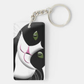 かわいい猫ちゃん キーホルダー (裏面)