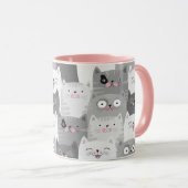 かわいい猫ちゃん マグカップ (正面右)