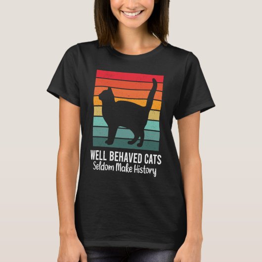かわいい猫ちゃん Tシャツ (正面)