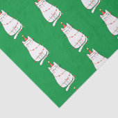 かわいい猫とクリスマスライト 薄葉紙 (詳細)