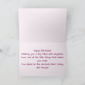 かわいい猫とケーキ シーズンカード (内部)