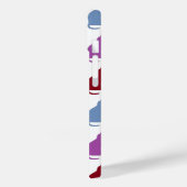 かわいい猫とハート柄 Case-Mate iPhoneケース (裏面 / 左)