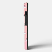 かわいい猫とレインボーモノグラム Case-Mate iPhoneケース (裏面 / 左)