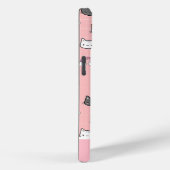 かわいい猫とレインボーモノグラム Case-Mate iPhoneケース (裏面 / 右)