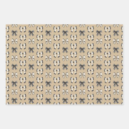 かわいい猫と幽霊ハロウィン ラッピングペーパーシート