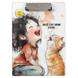 かわいい猫と楽しいひととき クリップボード