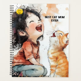 かわいい猫と楽しいひととき プランナー手帳