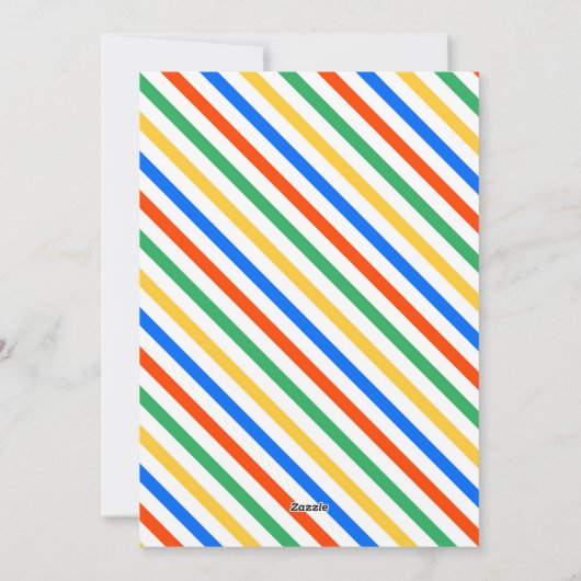 かわいい猫と犬のペットの誘い シーズンカード (裏面)